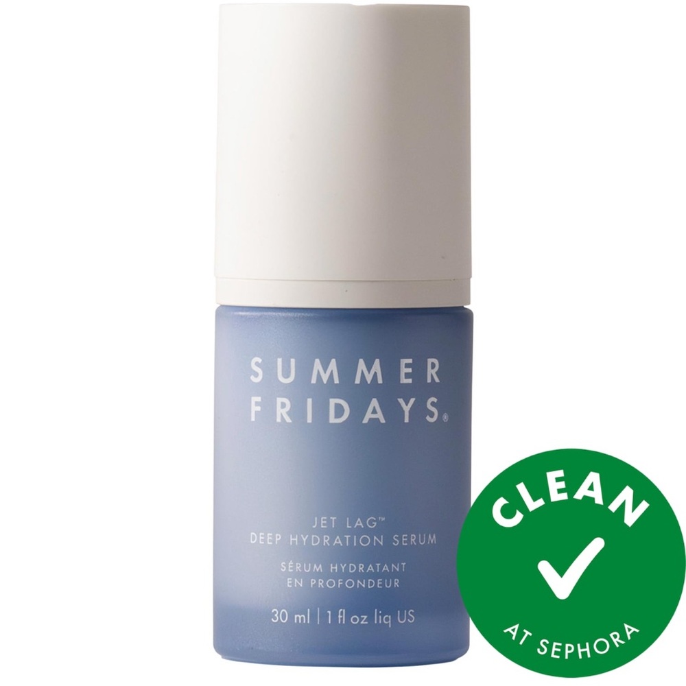 Summer Fridays Hydration Serum in Blue and White